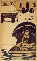 Four Seasons Sellers w Bretanii, ilustracja z „La Revue Blanche”, maj 1894